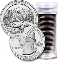 2011 40-Coin Olympic Quarter Rolls - P or D Mint - BU