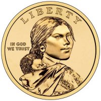 2012 Native American Golden Dollar Coin - P or D Mint