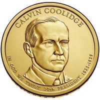 2014 Calvin Coolidge Presidential Dollar Coin - P or D Mint
