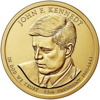 2015 John F. Kennedy Presidential Dollar Coin - P or D Mint