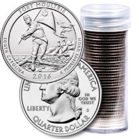 2016 40-Coin Fort Moultrie Quarter Rolls - S Mint - BU