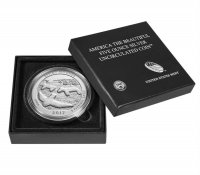 2017-P 5 oz Effigy Mounds ATB Silver Coin - Special Finish