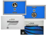2018-S American Innovation Proof Dollar Coin Set - S Mint - First in series!