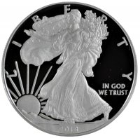 2018-W 1 oz American Proof Silver Eagle Coin - Gem Proof
