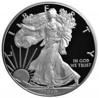 2019-W 1 oz American Proof Silver Eagle Coin - Gem Proof