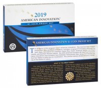 2019 American Innovation Dollar Proof Coin Set