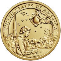 2019 Native American Golden Dollar Coin - P or D Mint