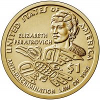 2020 Native American Golden Dollar Coin - P or D Mint