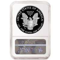 2021-W 1 oz Proof American Silver Eagle Coin - Type I - NGC PF-69 Ultra Cameo