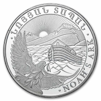 2026 1 oz Armenian Silver Noah's Ark Coin - Gem BU