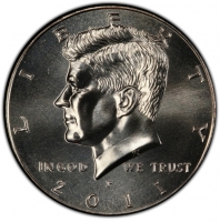 2011 Kennedy Half Dollar Coin - Choice BU