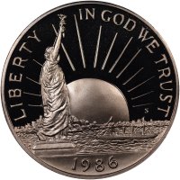 1986 Statue of Liberty Commemorative Half Dollar (Proof)