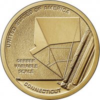 2020 Connecticut American Innovation Dollar Coin - P or D Mint