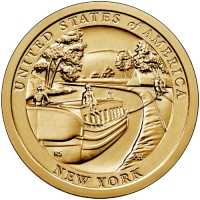 2021 New York American Innovation Dollar Coin - P or D Mint