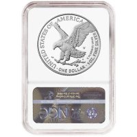 2021-W 1 oz Proof American Silver Eagle Coin - Type 2 - NGC PF-70 Ultra Cameo Early Release