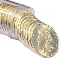Roll Of Mixed 1921 P-D-S Morgan Silver Dollars - AU/UNC Condition!
