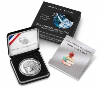 2021-P Christa McAuliffe Commemorative Silver Dollar Coin (Proof)
