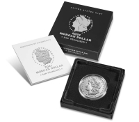 2021-S Morgan Silver Dollar - San Francisco - in Box with OGP & COA