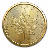 2023 1 oz Canadian Gold Maple Leaf Coin - Gem BU