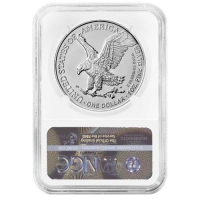 2026 1 oz American Silver Eagle Coin - 40th Anniversary of the American Silver Eagle - NGC MS-70 Brown Label