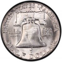 1953-S Franklin Silver Half Dollar Coin - Choice BU