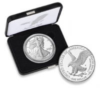 2024-S 1 oz Proof American Silver Eagle Coin - Gem Proof (w/ Box & COA)