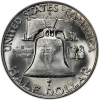 1960-D Franklin Silver Half Dollar Coin - Choice BU