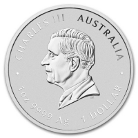 2025 1 oz Australia Silver Lunar Snake (Series III) - Gem BU