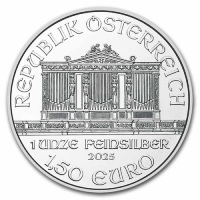 2025 1 oz Austrian Silver Philharmonic Coin - Gem BU