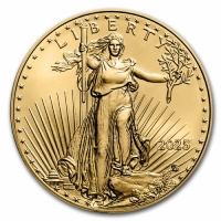 2025 1/2 oz American Gold Eagle Coin - Gem BU