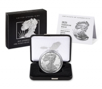 2025-S 1 oz Proof American Silver Eagle Coin - Gem Proof (w/ Box & COA)
