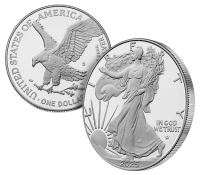 2025-S 1 oz Proof American Silver Eagle Coin - Gem Proof (w/ Box & COA)