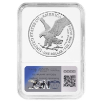 2025-W 1 oz Proof American Silver Eagle Coin - U.S. Army Privy - NGC PF-70 Ultra Cameo - Military Label 250th Anniversary