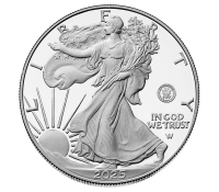 2025-S 1 oz Proof American Silver Eagle Coin - Navy Privy - Gem Proof (w/ Box & COA)