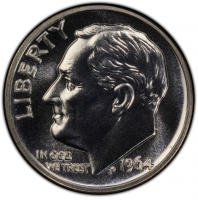 1964 Roosevelt Silver Dime Coin - Gem Proof