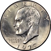 1977 Eisenhower Dollar Coin - Choose Mint Mark - BU