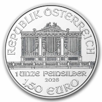 2025 1 oz Austrian Silver Philharmonic Coin - Gem BU