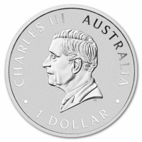 2026 1 oz Australian Silver Swan Coin - 10th Anniversary Privy - Gem BU 