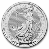 2026 1 oz Great Britain Silver Britannia Coin - Gem BU