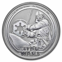 2026 Niue 1 oz Silver $2 Star Wars: Darth Vader Coin - Gem BU