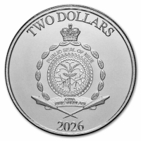 2026 Niue 1 oz Silver $2 Star Wars: Darth Vader Coin - Gem BU