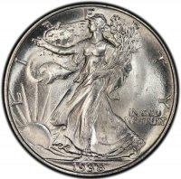 1938 Walking Liberty Silver Half Dollar Coin - BU