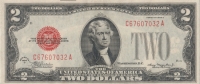1928 $2.00 U.S. Note - Red Seal - Crisp Uncirculated Condition