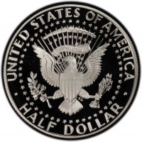 1992-S 90% Silver Kennedy Proof Half Dollar Coin - Choice PF