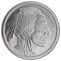 2 oz Silver Round - Buffalo Design