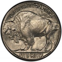 1935-1937 Buffalo Nickel Coin - Choice BU