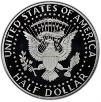 2017-S 90% Silver Kennedy Proof Half Dollar Coin - Choice PF