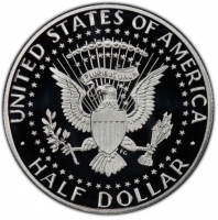 2019-S 99.9% Silver Kennedy Proof Half Dollar Coin - Choice PF