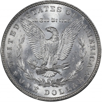 1882 Morgan Silver Dollar Coin - BU