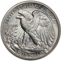 1941-S Walking Liberty Silver Half Dollar Coin - BU